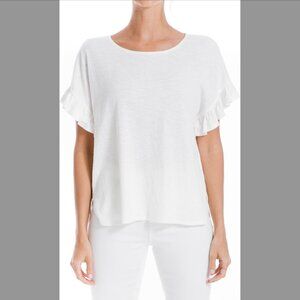Max Studio Ruffle Sleeve Knit Top NWT